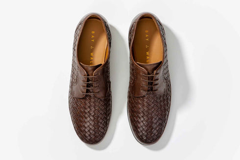 Einar shoe, dark brown calf